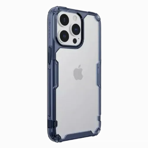 Husă Nillkin iPhone 13 - Ultra thin TPU - Nature Pro, Albastru