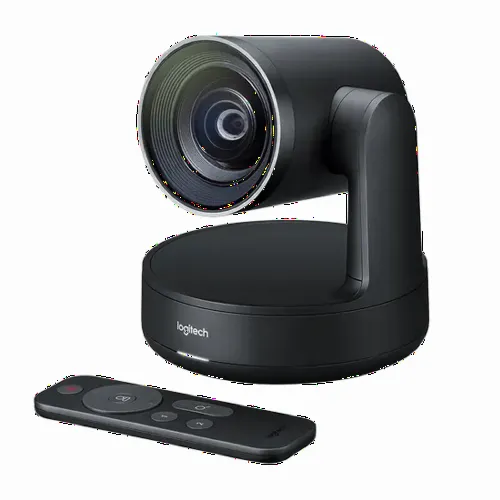 Cameră Web Logitech RALLY, UHD-4K, Negru