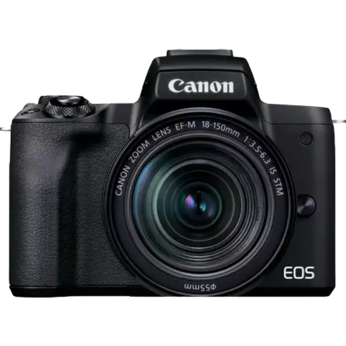 DC Canon EOS M50 Mark II, Black & EF-M 18-150mm f/3.5-6.3 IS STM KIT