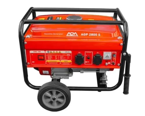 Бензиновый электрогенератор AGM AGP 2800S 2.8 KW 220V