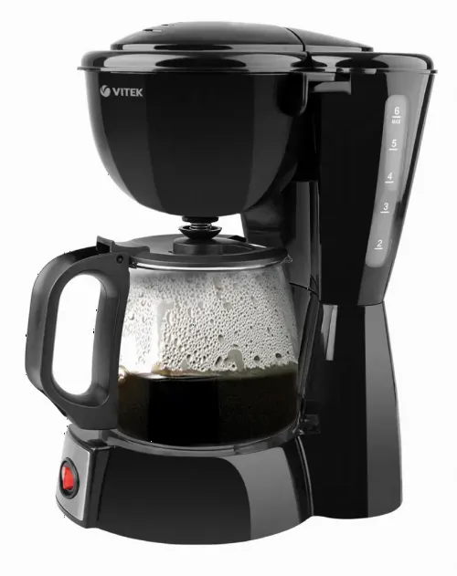 Cafetieră VITEK VT-1521, 600W, Negru
