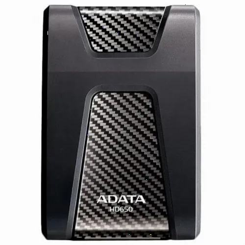 HDD portabil extern ADATA HD650, 1 TB, Negru (AHD650-1TU3-CBK)