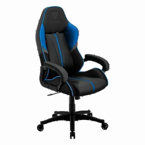 Игровое кресло ThunderX3 BC1, Искусственная кожа, Серый/Синий