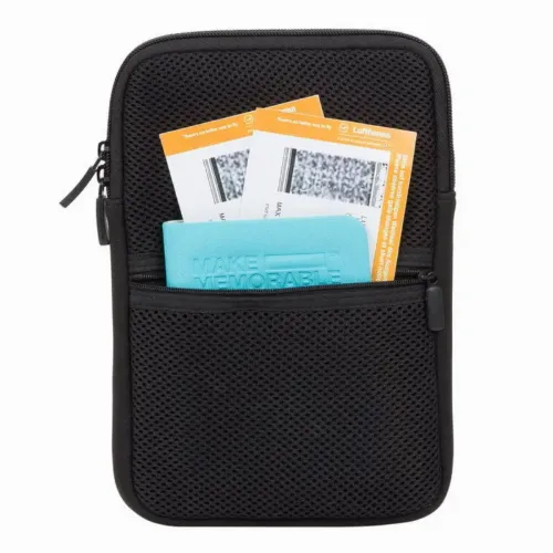 Organizator pentru calatorie RivaCase Antishock, 8", Poliester, Negru