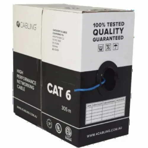 Cable FTP Cat.6, 23awg  COPPER, 305M/CTN grey color APC carton packing