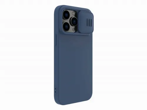 Nillkin Apple iPhone 14 Pro, CamShield Silky Silicone Case, Midnight Blue