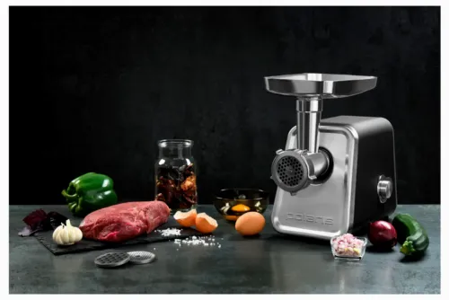 Mașină de tocat carne Polaris PMG3044, Oțel Inoxidabil Negru