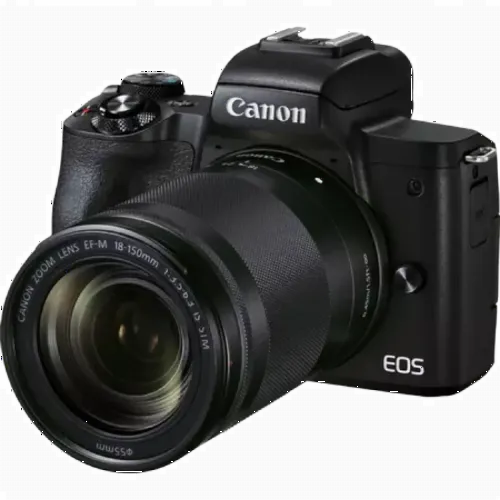 DC Canon EOS M50 Mark II, Black & EF-M 18-150mm f/3.5-6.3 IS STM KIT