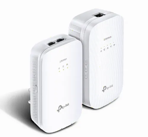 Адаптер Powerline TP-LINK TL-WPA9610 KIT, AV2000, 2000 Mбит/c, Белый