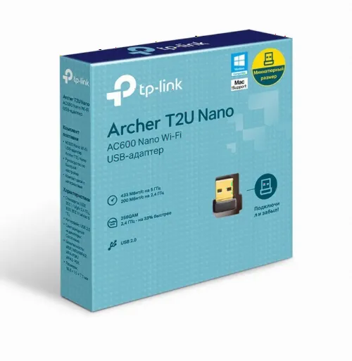 Adapter USB  TP-LINK Archer T2U Nano