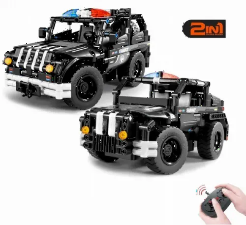 Конструктор с радиоуправлением XTech Police Car