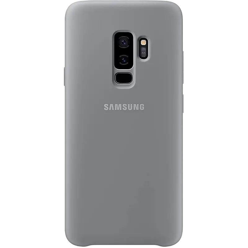 Чехол Samsung Silicone Cover for Galaxy S9+, Grey