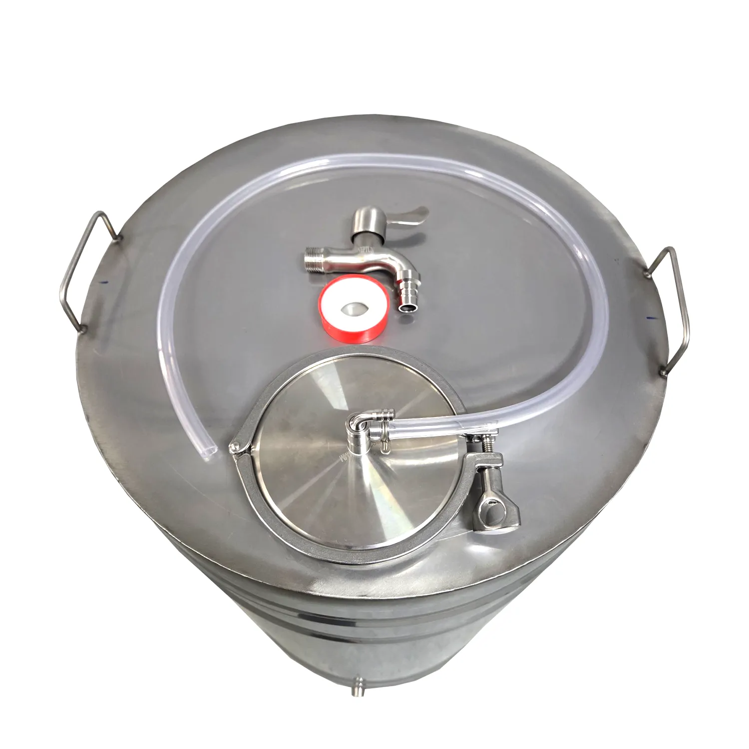 Butoi pentru vin din Inox cu aerator 250 L