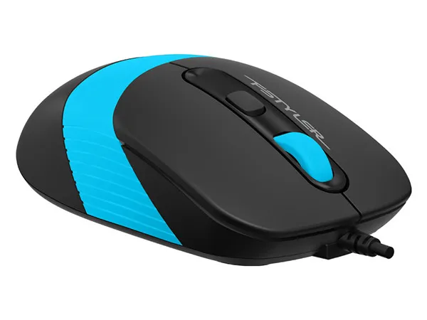 Mouse A4Tech FM10, Negru/Albastru