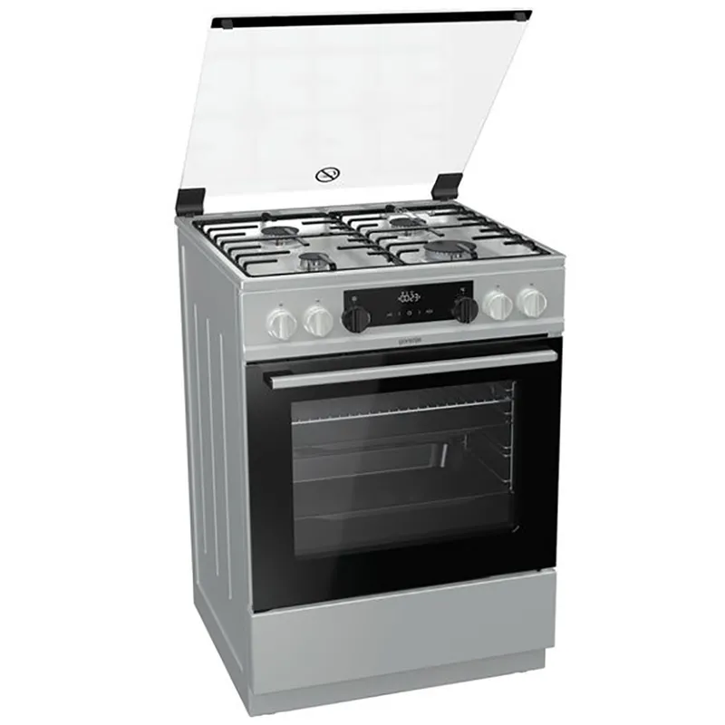 Aragaz Mixt Gorenje K 634 XH, Oțel inoxidabil