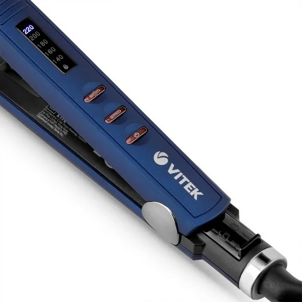 Placă de îndreptat părul VITEK VT-2315, Albastru