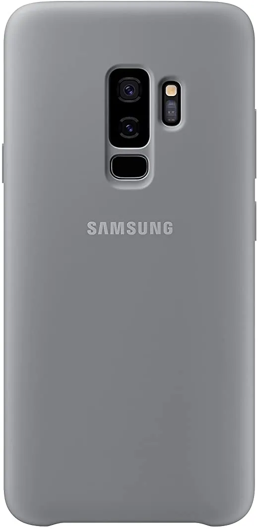 Чехол Samsung Silicone Cover for Galaxy S9+, Grey