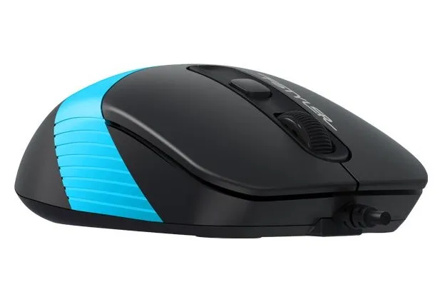 Mouse A4Tech FM10, Negru/Albastru