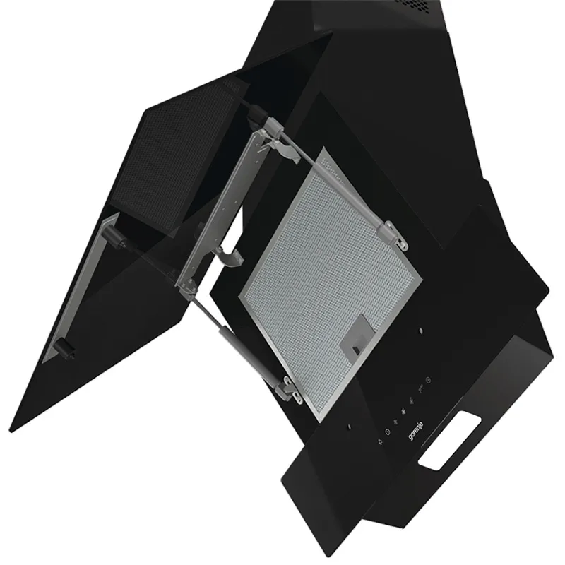 Наклонная Вытяжка Gorenje WHI 649 B21S, Чёрный