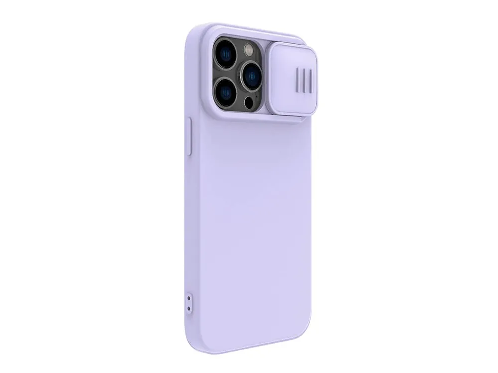 Nillkin Apple iPhone 14 Pro, CamShield Silky Silicone Case, Misty Purple