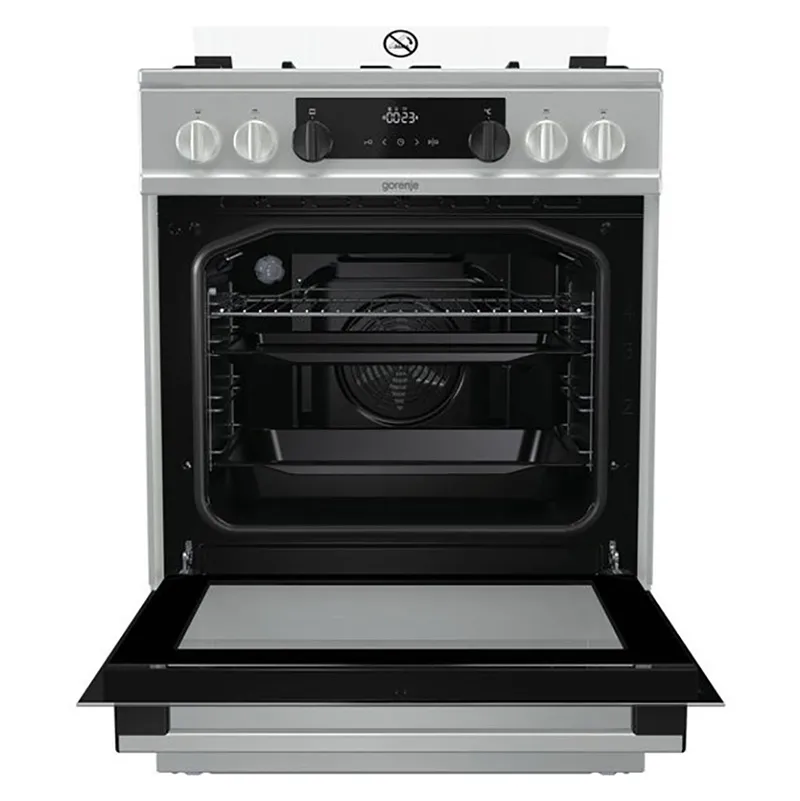 Aragaz Mixt Gorenje K 634 XH, Oțel inoxidabil