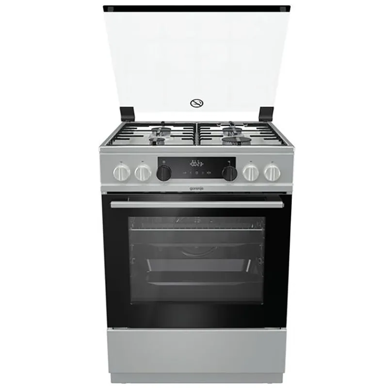 Aragaz Mixt Gorenje K 634 XH, Oțel inoxidabil