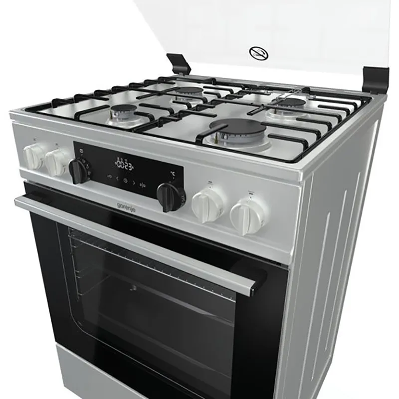 Aragaz Mixt Gorenje K 634 XH, Oțel inoxidabil