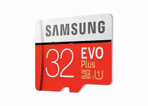 .32GB MicroSD (Class 10) UHS-I (U1)+SD adapter, Samsung EVO Plus 