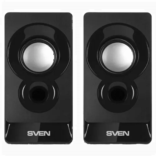 Компьютерные колонки 2.0 SVEN "300", Чёрный