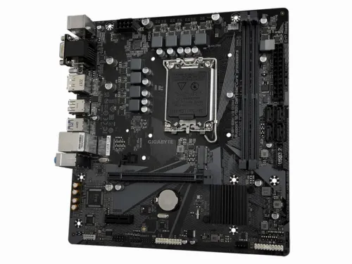 Материнская плата Gigabyte H610M S2H V2 DDR4, LGA1700, Intel H610, Micro-ATX