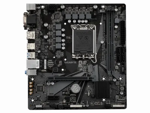 Материнская плата Gigabyte H610M S2H V2 DDR4, LGA1700, Intel H610, Micro-ATX