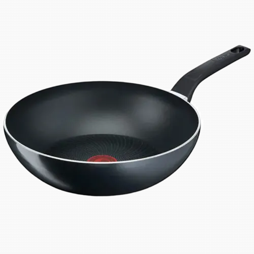 Tigaie WOK Tefal C2721953, 28cm, Negru
