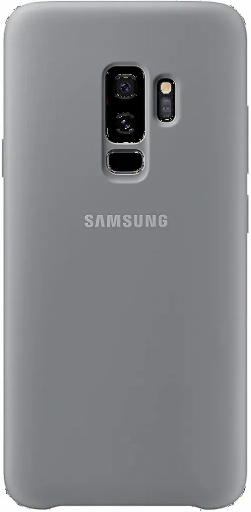 Чехол Samsung Silicone Cover for Galaxy S9+, Grey