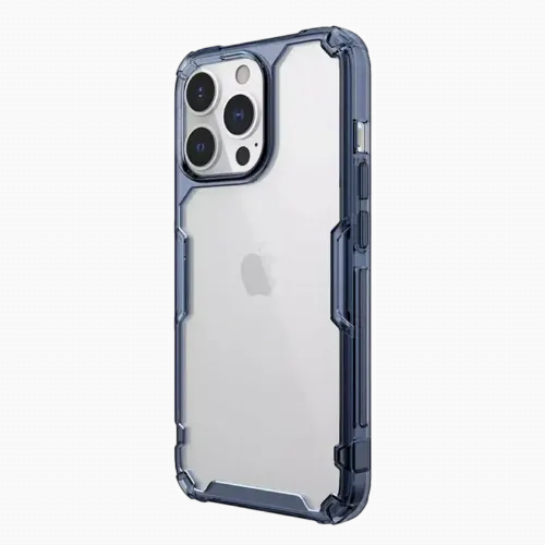Husă Nillkin iPhone 13 Pro - Ultra thin TPU - Nature Magnetic, Albastru