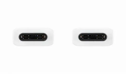Cablu de încărcare Samsung EP-DA705BWRGRU, USB Type-C/USB Type-C, 1m, Alb
