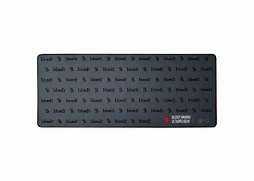 Gaming Mouse Pad Bloody BP-30L, 750 x 300 x 3mm, Cloth/Rubber, Anti-fray stitching, Black/Red