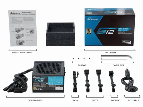 Sursă Alimentare PC Seasonic Focus GM, 650W, ATX, Semi-modular
