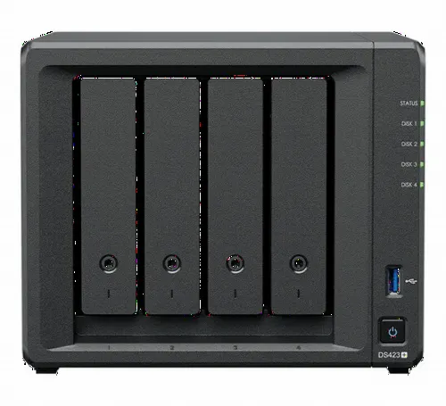 Stocare atașată la rețea SYNOLOGY DS423+, Negru
