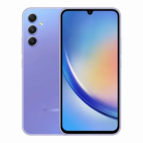 Смартфон Samsung Galaxy A34, 8Гб/256Гб, Светло-фиолетовый