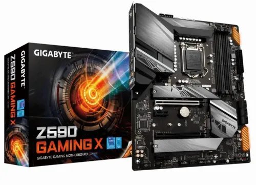 Placă de bază Gigabyte Z590 GAMING X, LGA1200, Intel Z590, ATX
