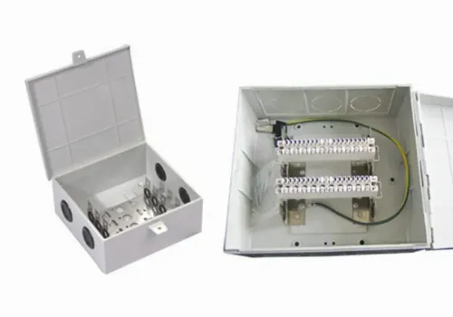 Box for plinths, 30 pairs distribution box without krone moudle