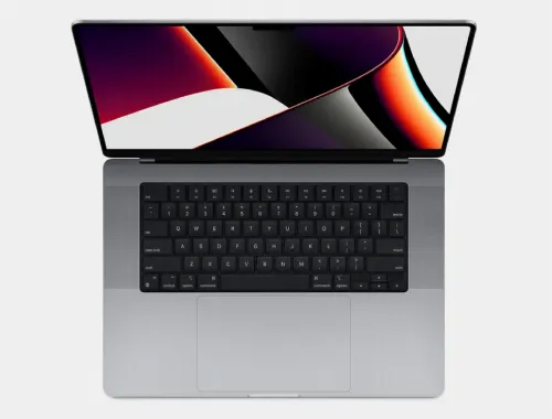 Laptop 16,2" Apple MacBook Pro 16 A2485, Gri cosmic, M1 Pro with 10-core CPU and 16-core GPU, 32GB/1024GB, macOS Monterey