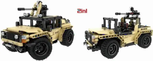 Constructor cu telecomandă XTech Rocket Launcher