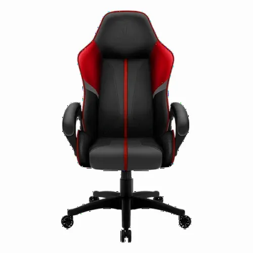 Игровое кресло ThunderX3 BC1, Искусственная кожа, Серый/Красный