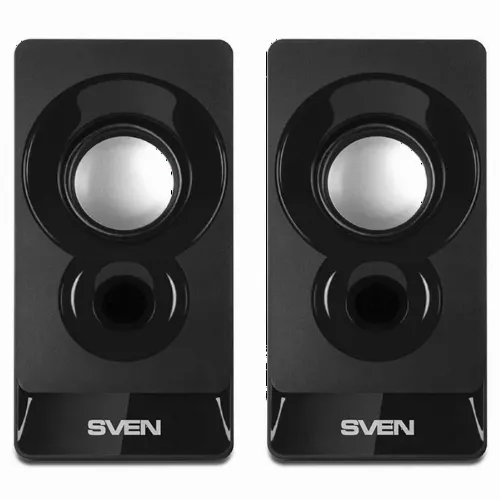 Компьютерные колонки 2.0 SVEN "300", Чёрный