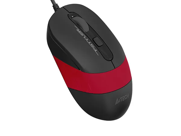 Mouse A4Tech FM10, Negru/Rosu