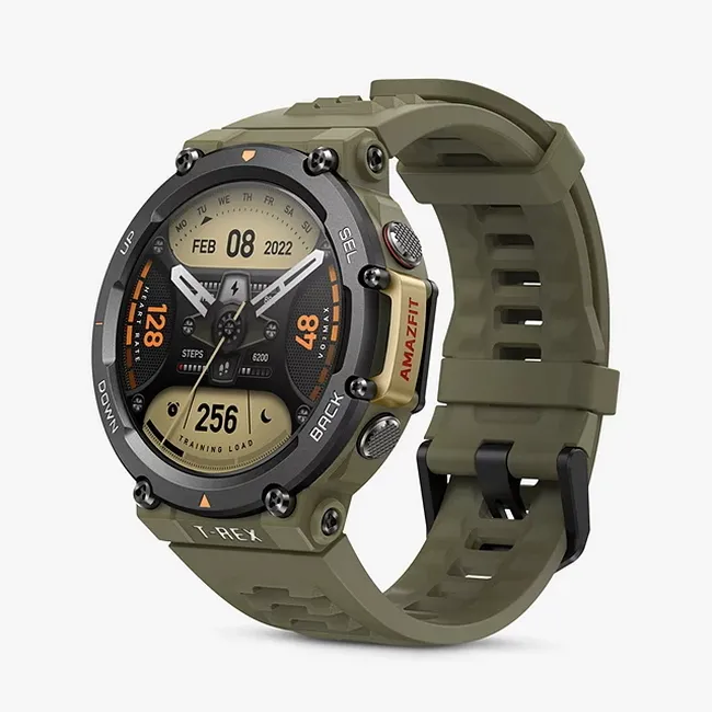 Умные часы Xiaomi Amazfit T-Rex 2, 47мм, Wild Green