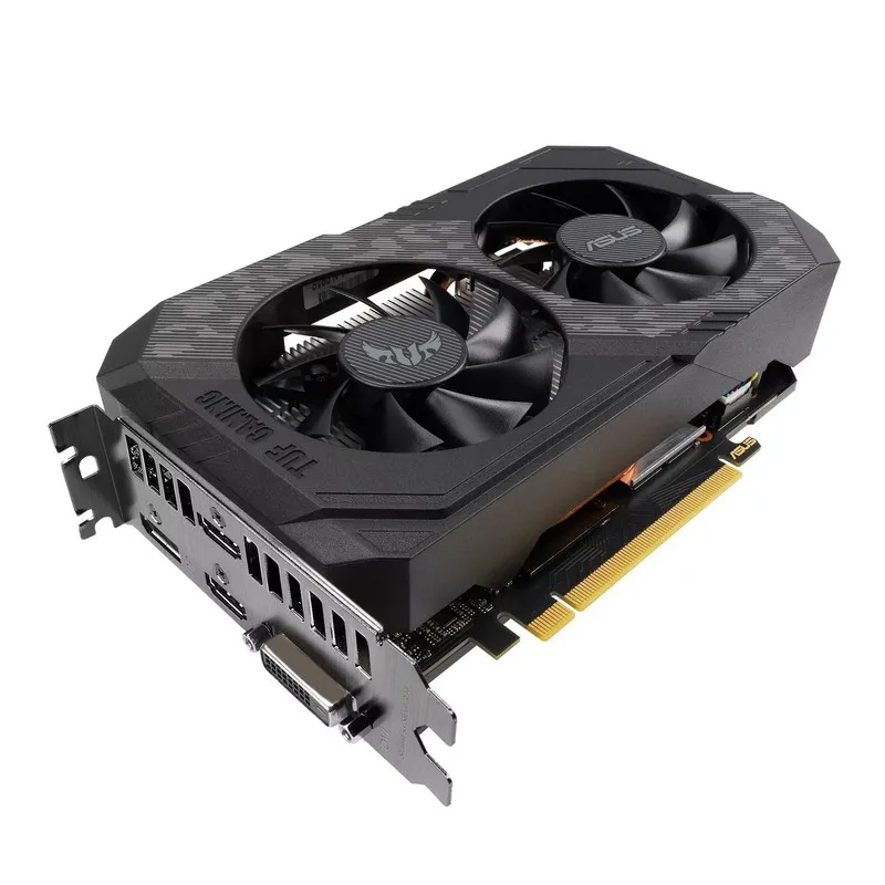 Видеокарта ASUS TUF-GTX1660TI-T6G-EVO-GAMING,  6GB GDDR6 192бит