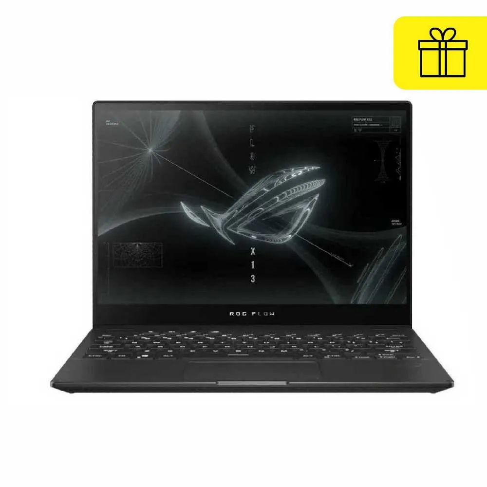 Игровой ноутбук 13,4" ASUS ROG Flow X13 GV301QH, OffBlack, AMD Ryzen 9 5980HS, 32Гб/1024Гб, Без ОС