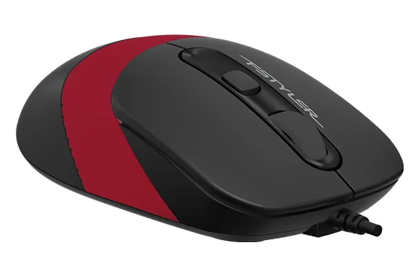 Mouse A4Tech FM10, Negru/Rosu